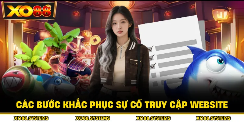 Lỗi Truy Cập Nhà Cái - Nguyên Nhân Và Cách Xử Lý 2 Các bước khắc phục sự cố truy cập website