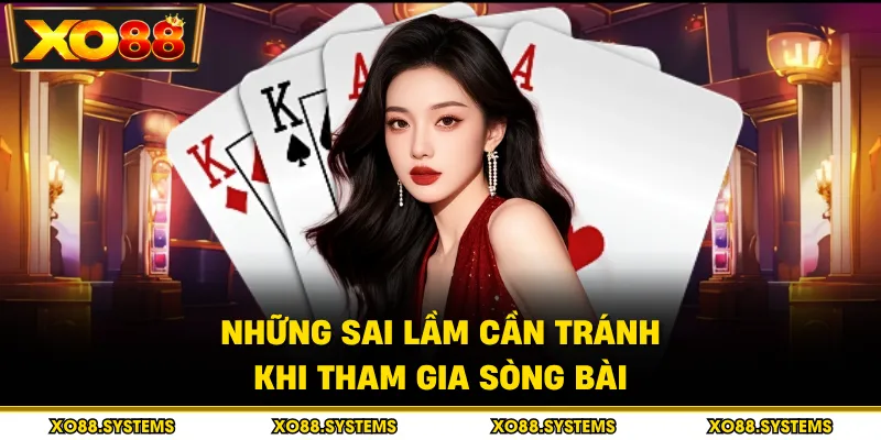 Mẹo Trong Baccarat - Chiến Thuật Cược Thắng Lớn 3 Những sai lầm cần tránh khi tham gia sòng bài